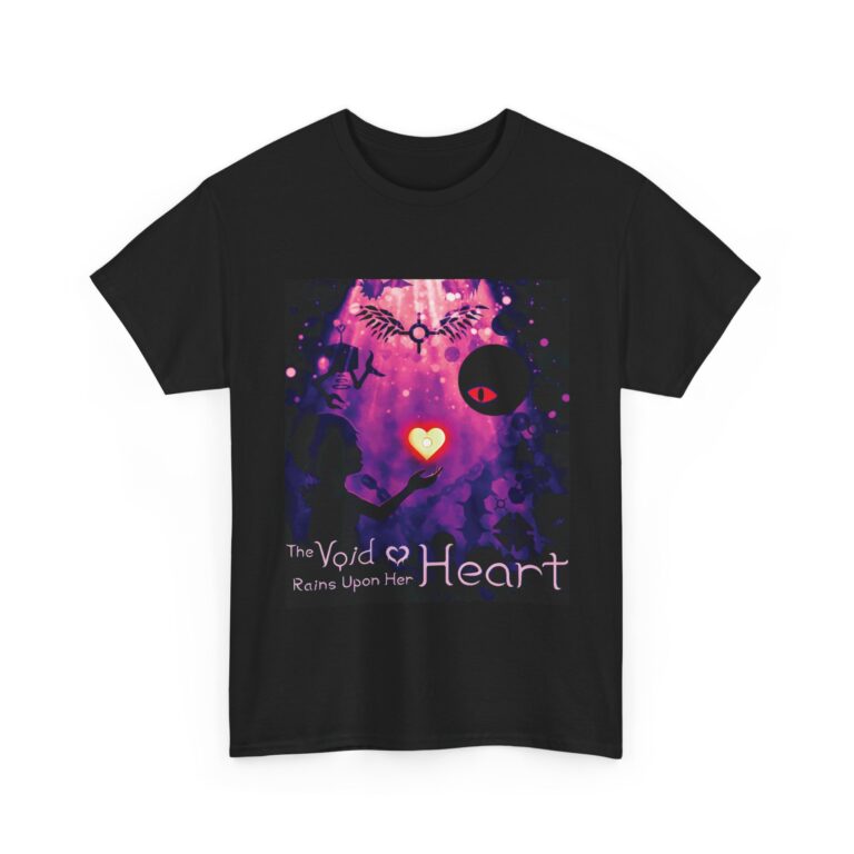 The Void Rains Upon Her Heart T-Shirt