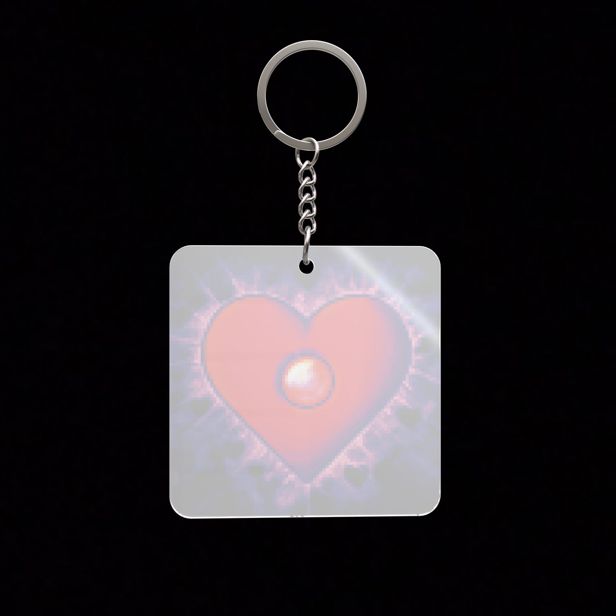 Her Heart Keychain - Image 2